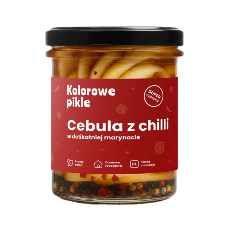Cebula marynowana z chili Premium 250 g