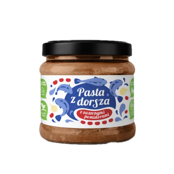 Pasta z dorsza z suszonymi pomidorami 140 g