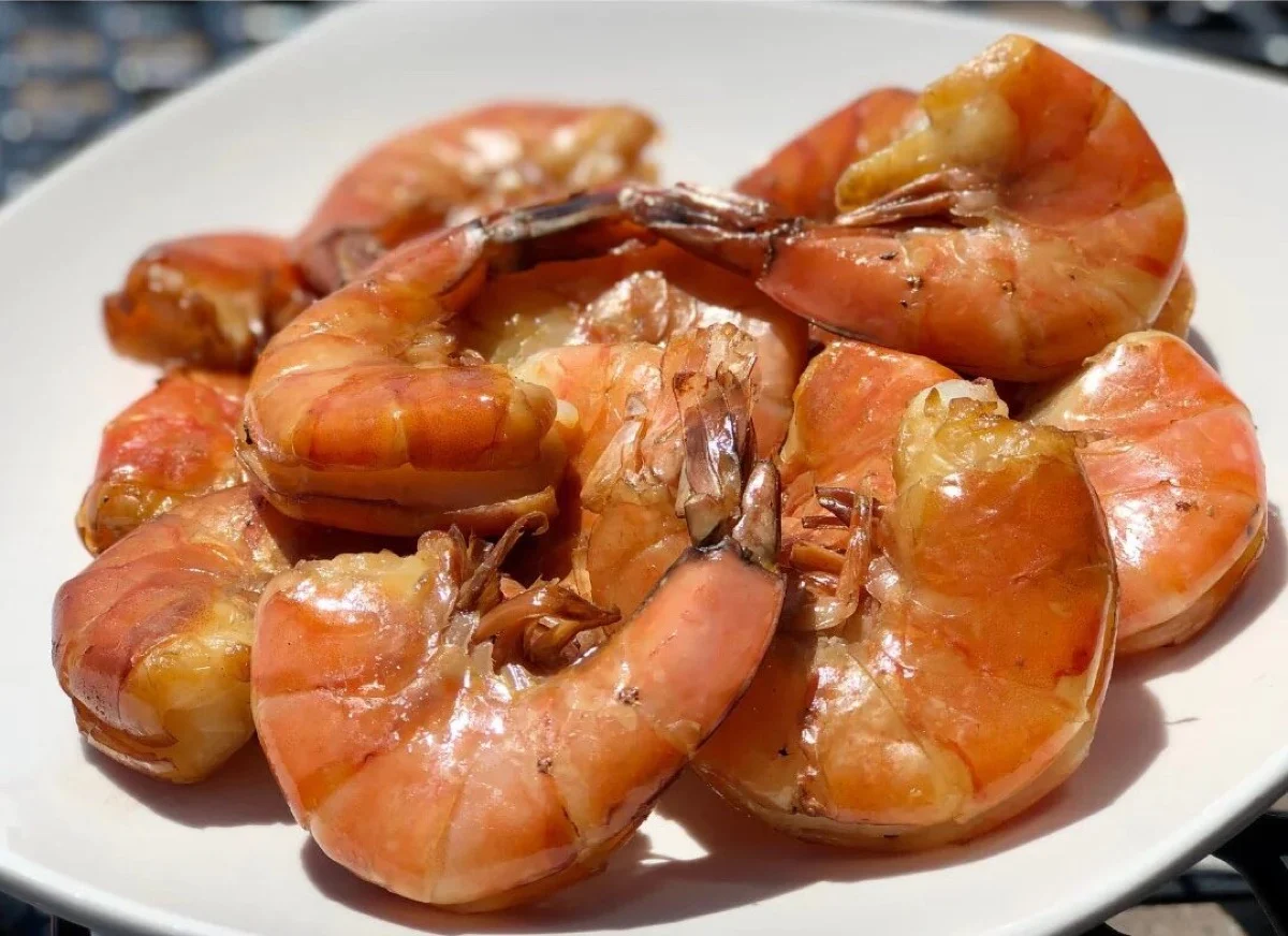 Krewetki wędzone w pancerzu 100 g