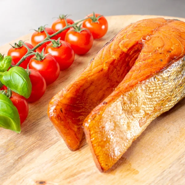Łosoś wędzony na gorąco, dzwonki ok. 400 g