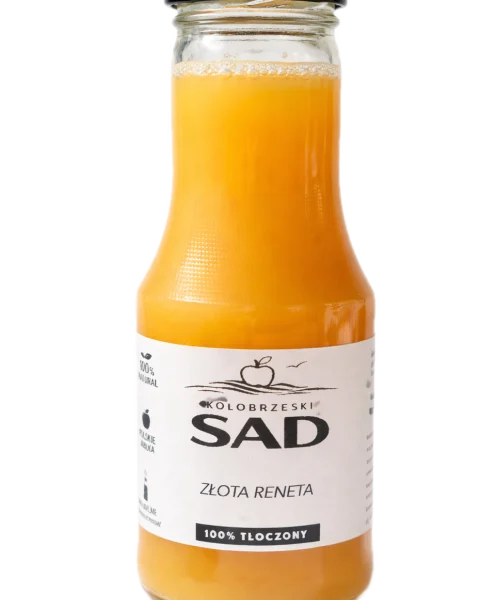 Sok tłoczony 100% jabłko Złota Reneta 315 ml