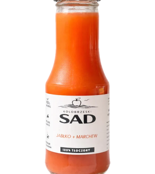 Sok tłoczony jabłko + marchew 315 ml